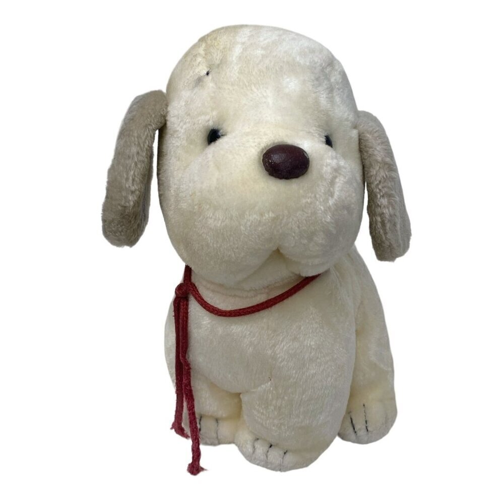 Vintage Applause Umekichi Plush Dog 1980s Collectible 12" high Made in Korea